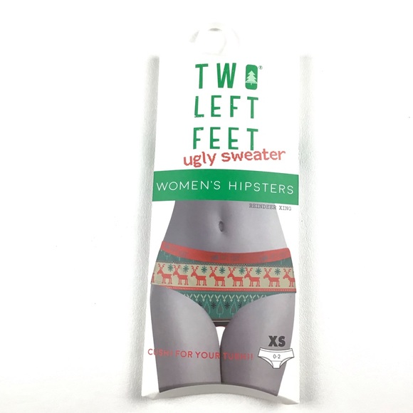 Ugly Christmas Sweater Hipster Sz XS Reindeer Xing - Picture 1 of 2